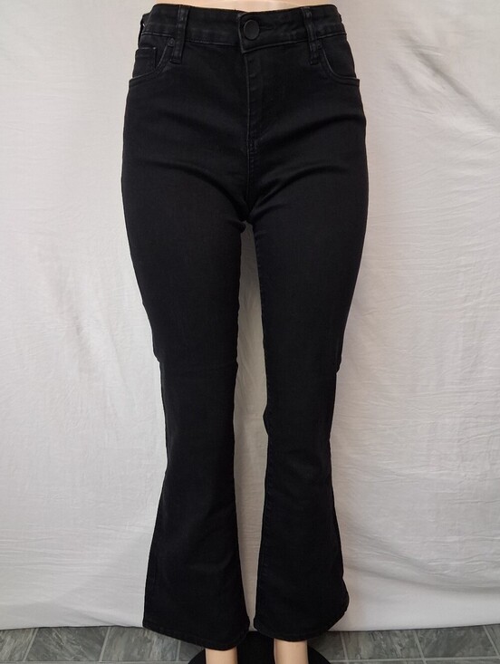 Kut from the Kloth Denim - Kut from the Kloth Black High-Rise Flare Jeans